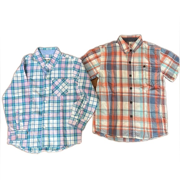 Boundless BeetleEthread and Route66 Size 6T buttons down boys Shirt - Picture 1 of 9